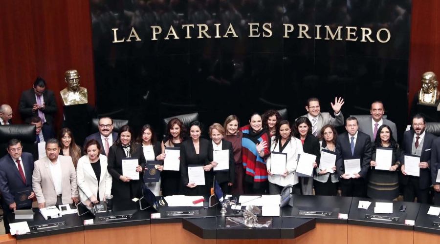 El senado de la república en la asamblea 24.10.19