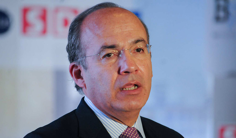 felipe calderón hinojosa ex presidente de méxico bacardí