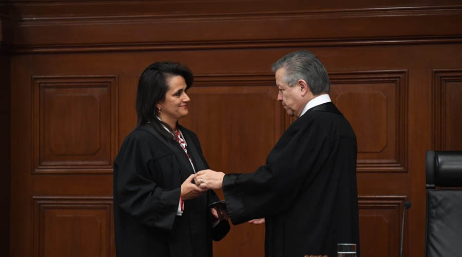 Investidura de Margarita Ríos-Farjat en la Suprema Corte de Justicia de la Nación