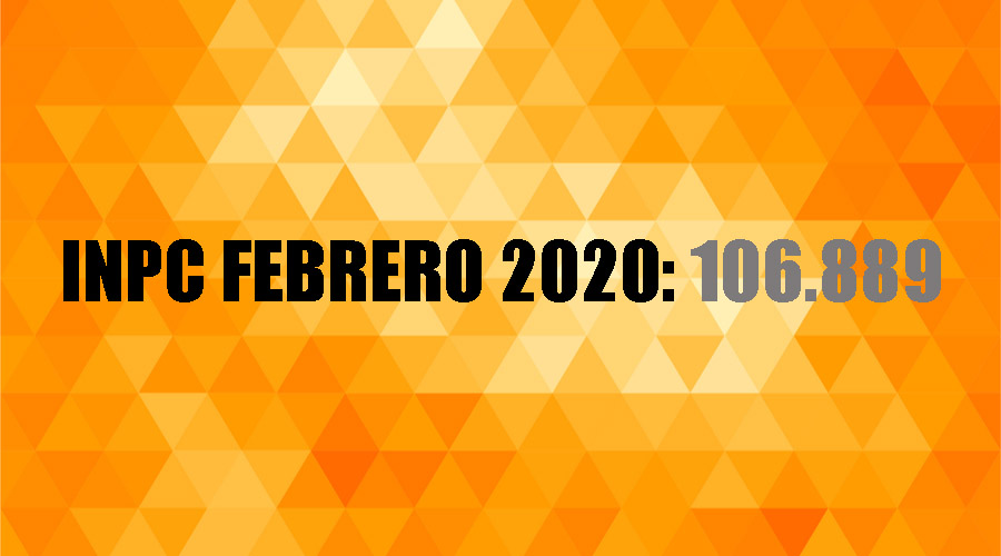 INPC FEBRERO 2020