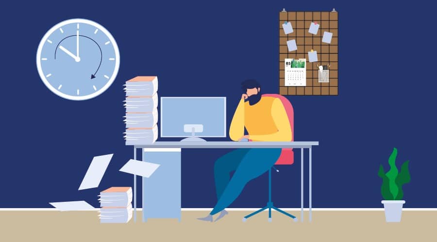¿Sientes que haciendo home office trabajas más tiempo?, el 70% de las personas opinan lo mismo.
