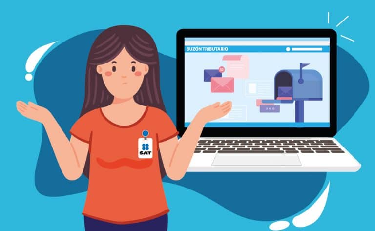 El SAT no está obligado a emitir acuse del aviso enviado al medio de contacto del buzón tributario