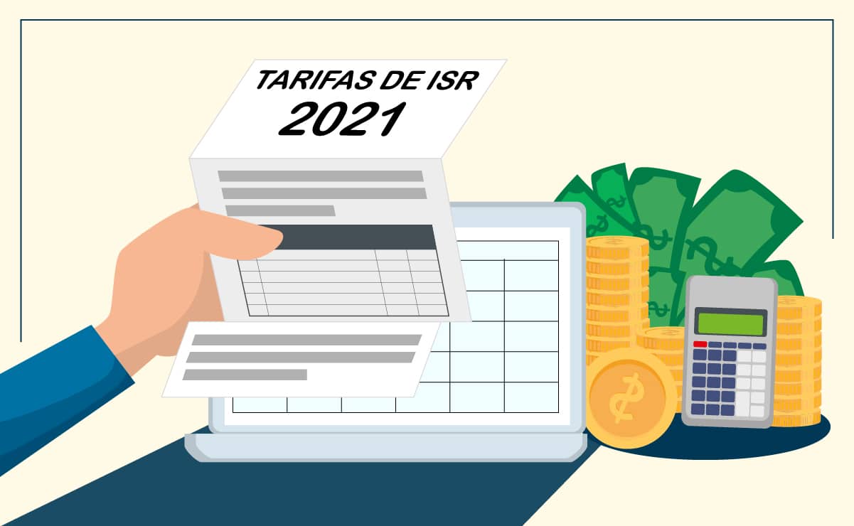 Publican las tarifas del ISR 2021 para personas físicas