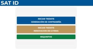 Renueva la contraseña o e.firma sin salir de casa con SAT ID