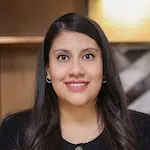 Retrato de L.C. María Guadalupe Olivos Victoria